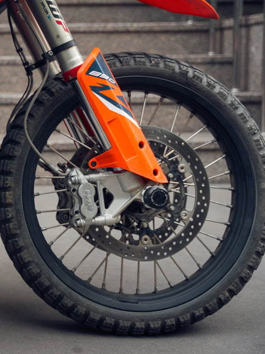 Legundary Custom KTM ADV 890 Rotex Front Wheel Slider - SLI20589