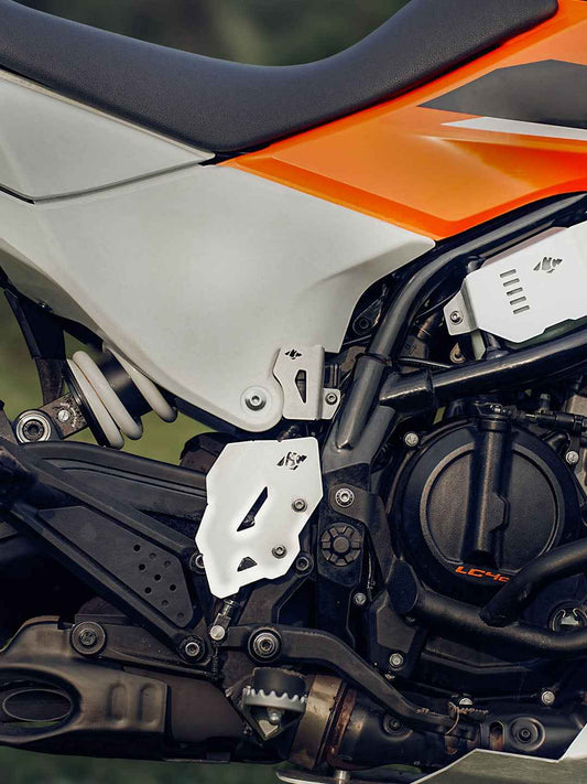 Legundary Custom KTM Adventure 390 (2025 model)/ 250 ADV/390 ADV R/390 ADV X+/390 ADV S 2025 Casque Rear Oil Cap Silver - CAP20614