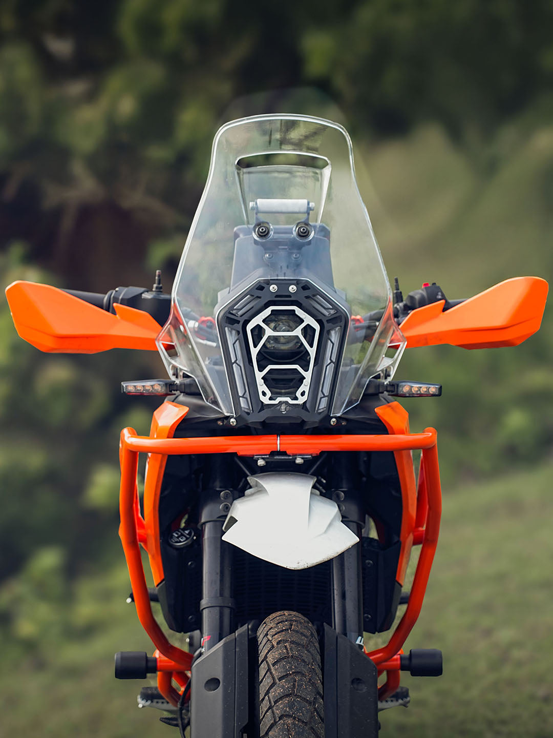 Legundary Custom KTM Adventure 390 (2025 model)/250 ADV/390 ADV R/390 ADV X+/390 ADV S 2025 Cosmic Headlight Grill - GRG20593