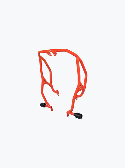 Legundary Custom KTM Adventure 390 (2025 model)/ 250 ADV/390 ADV R/390 ADV X+/390 ADV S 2025 Raptor Crashguard Orange - CRA20602