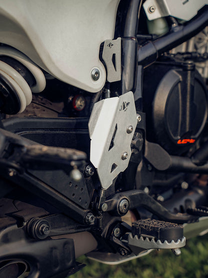 Legundary Custom KTM Adventure 390 (2025 model) 250 ADV390 ADV R390 ADV X+390 ADV S 2025 Titan Mastercylinder Guard Silver - CAP20600