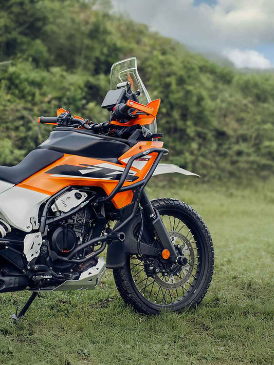 Legundary Custom KTM Adventure 390 (2025 model)/ KTM 250 ADV/390 ADV R/390 ADV X+/390 ADV S 2025 Raptor Crashguard Black - CRA20601