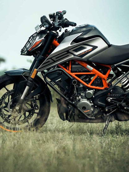 Legundary Custom KTM Duke 250 BS6 Gen 2 Pegasus Crashguard With Slider - CRA6687