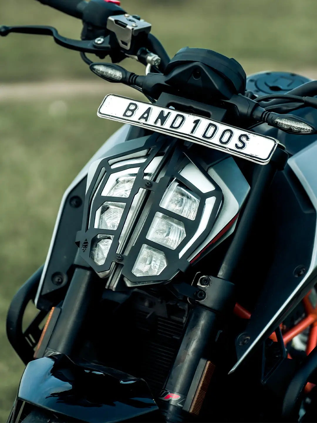 Legundary Custom KTM Duke 250 Venator Headlight Grill - GRG6689