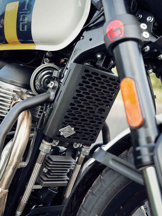 Legundary Custom RE Bear 650 Ventus Radiator Grill Mild Steel - RAG18776