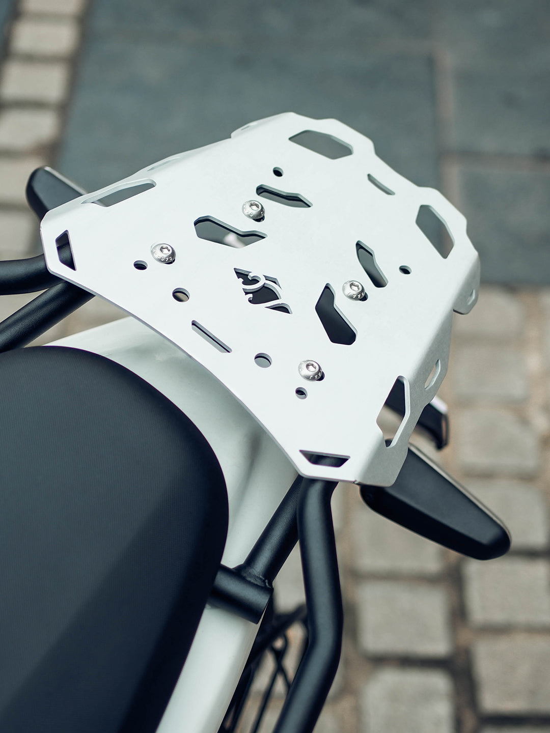 Legundary Custom RE Guerrilla 450 Gopher Luggage Carrier With Aluminium Plate - CAR17863