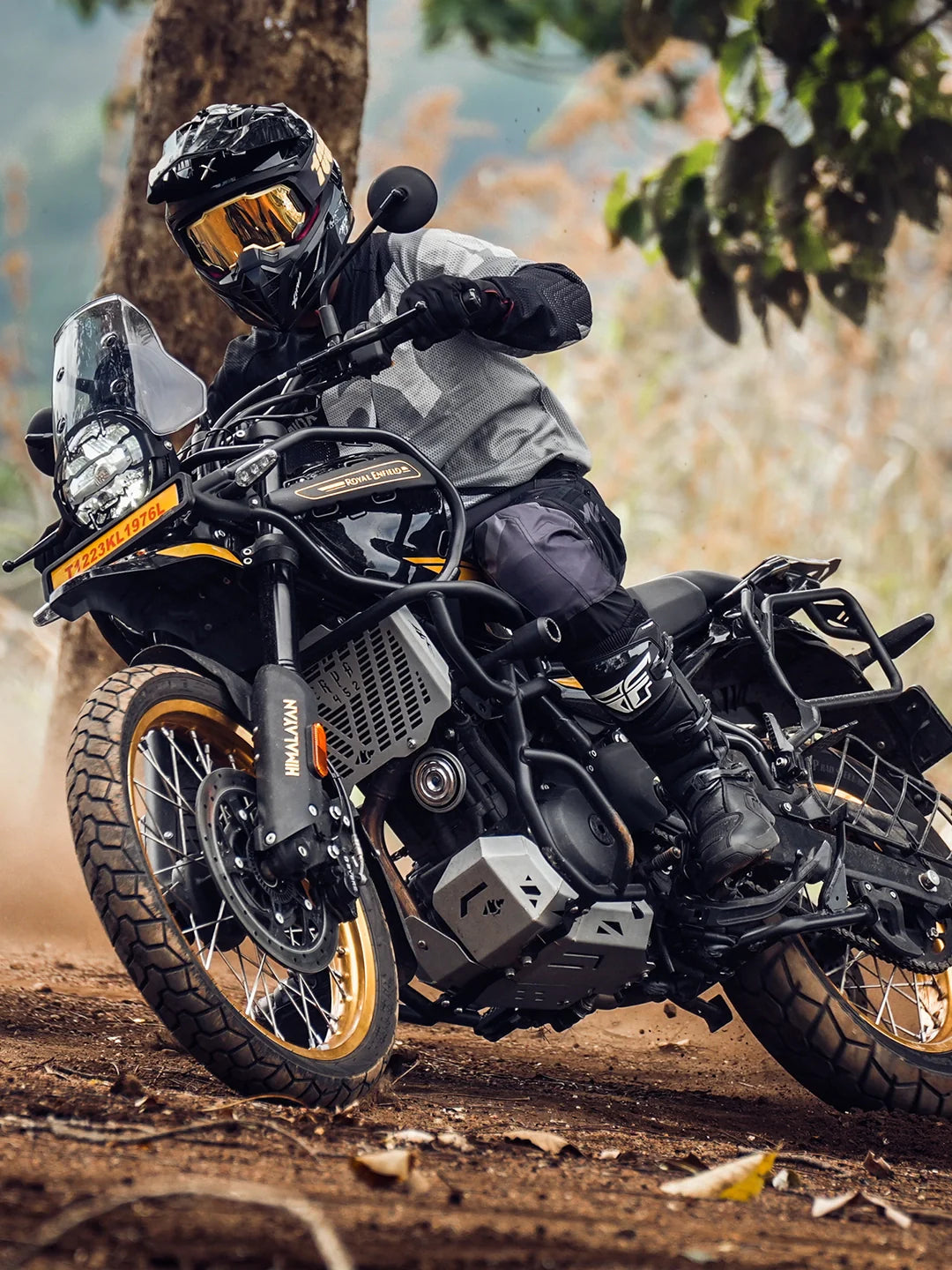 Legundary Custom RE Himalayan 450 Sherpa Radiator Grill Aluminium - RAG13599