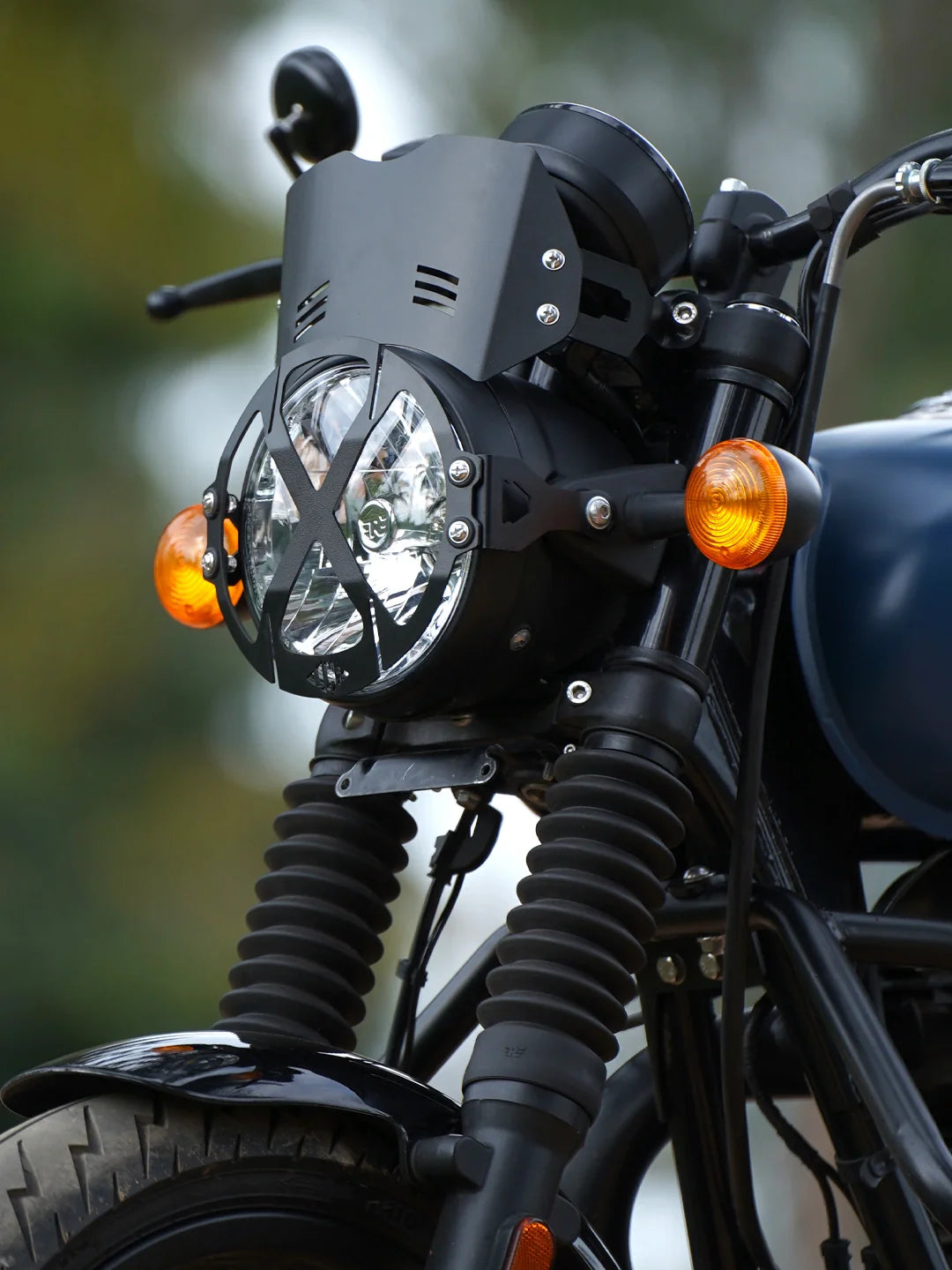 Legundary Custom RE Hunter 350 Stalkerx Headlight Grill - GRG8887