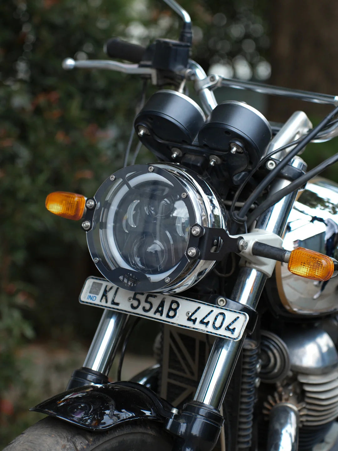 Legundary Custom RE Interceptor Oculus Headlight Shield - GRG8504