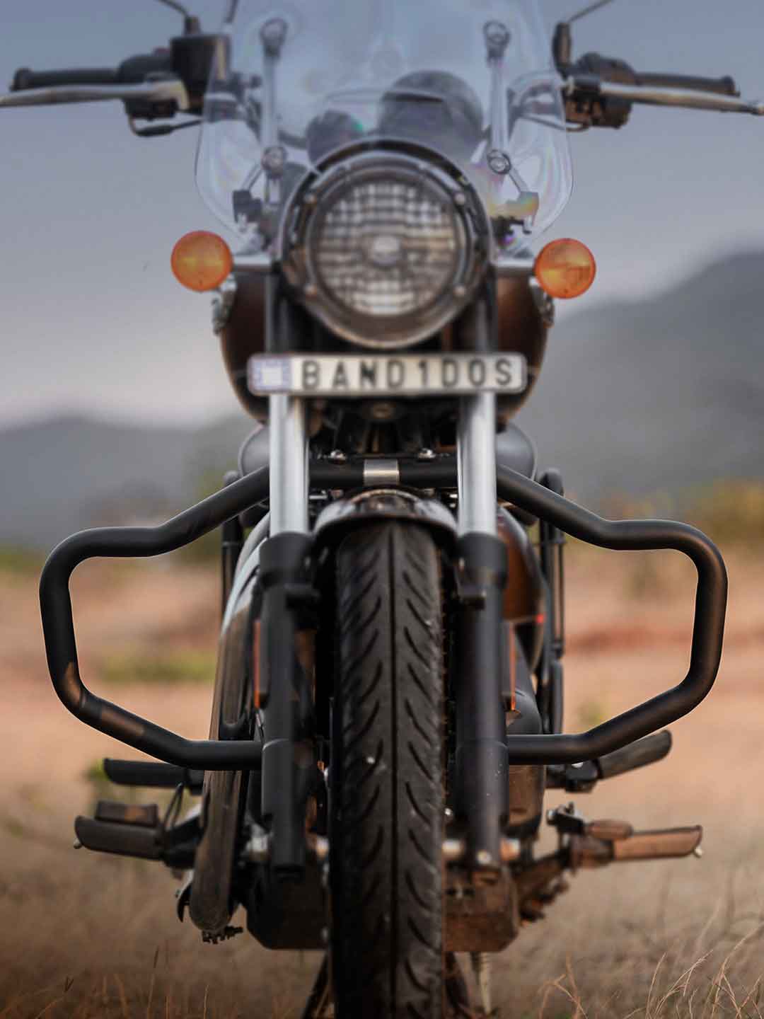 Legundary Custom RE Meteor 350/Classic Reborn Wadder Burn Crash Guard - CRA0289
