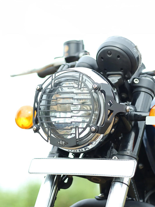 Legundary Custom RE Meteor 350 MIG Headlight Grill - GRG0858