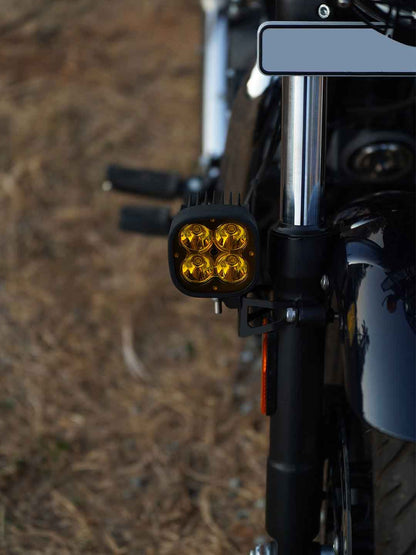 Legundary Custom RE Meteor 350 NYX Foglight Mount Set - FIT2231