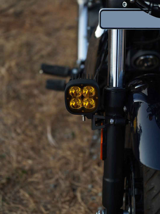 Legundary Custom RE Meteor 350 NYX Foglight Mount Set - FIT2231