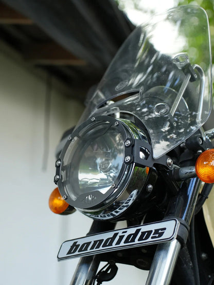Legundary Custom RE Meteor 350 Oculus Headlight Shield - GRG8505