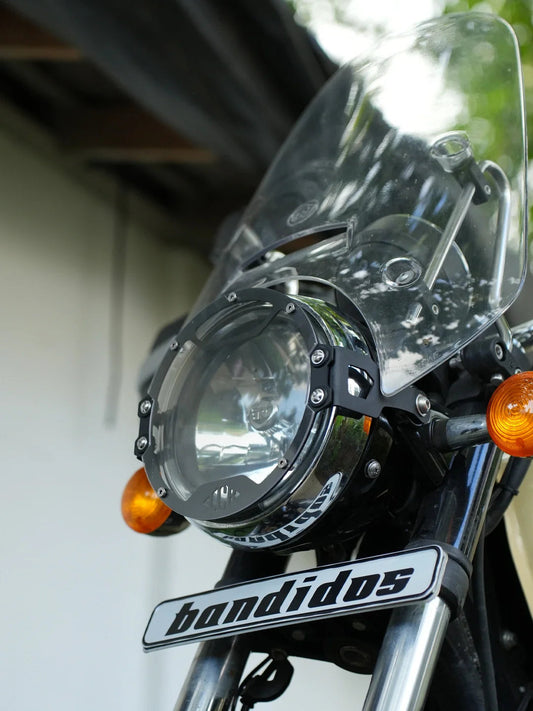 Legundary Custom RE Meteor 350 Oculus Headlight Shield - GRG8505