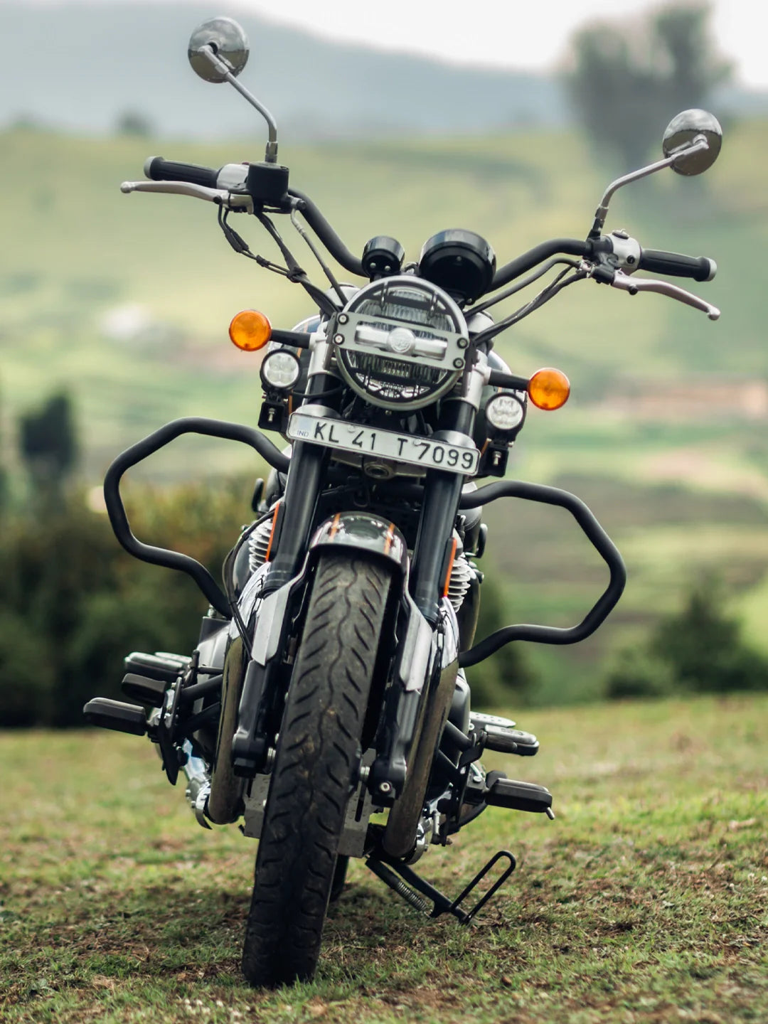 Legundary Custom RE Super Meteor 650 Magneto Crash Guard - CRA10540
