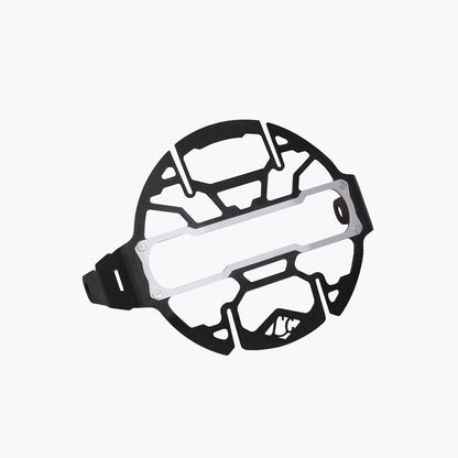 Legundary Custom RE Scram 440 Cosmic Headlight Grill Black & Silver - GRG26479