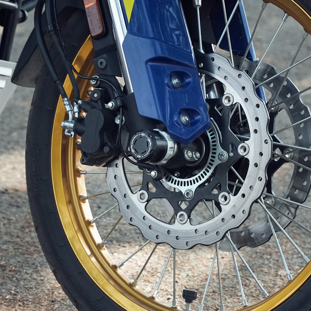 Legundary Custom Suzuki V Strom 800DE Rotex Front Wheel Slider - SLI20370