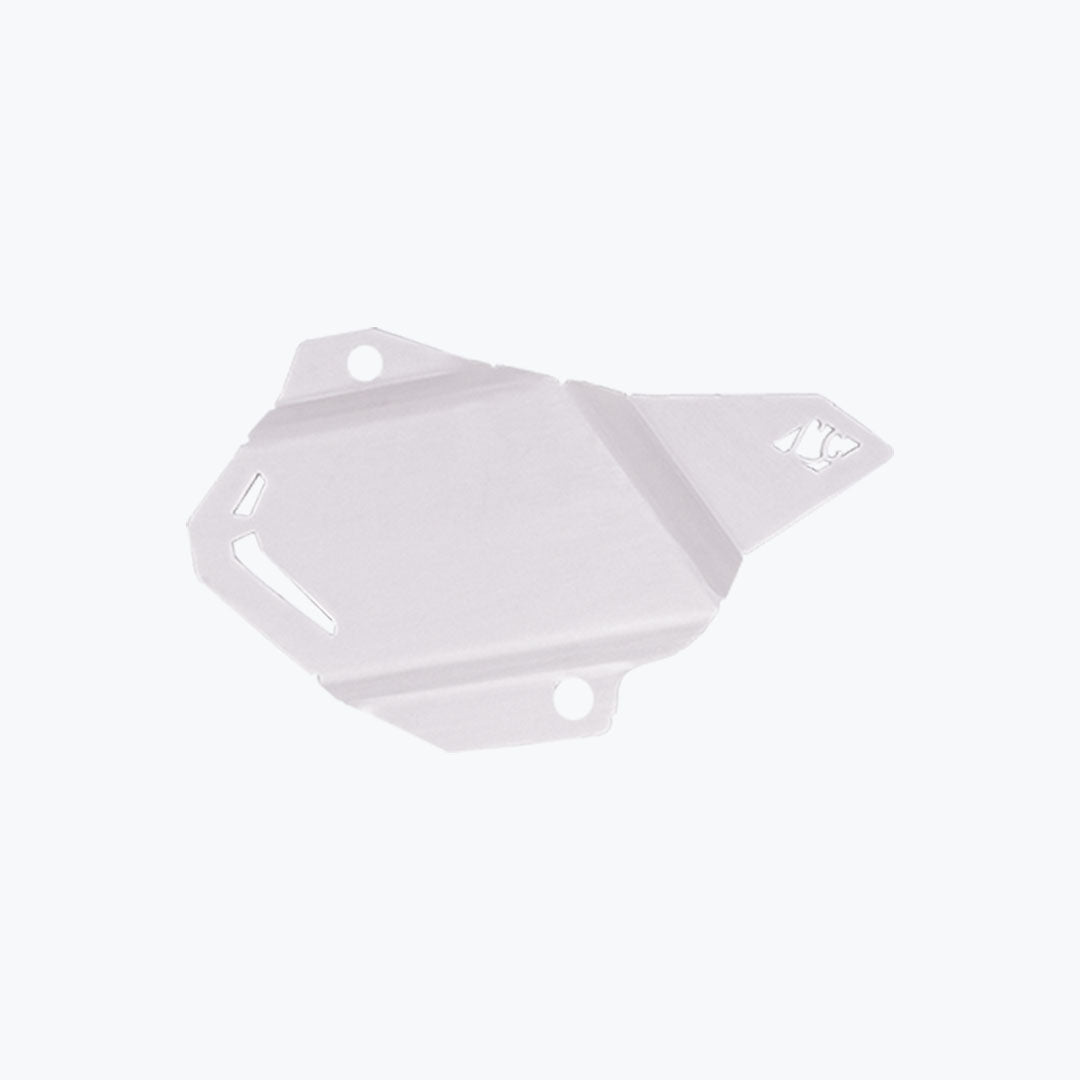 Legundary Custom Suzuki V Strom 800DE Titan Boot Guards Silver - CAP20578