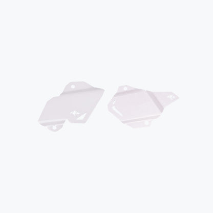 Legundary Custom Suzuki V Strom 800DE Titan Boot Guards Silver - CAP20578