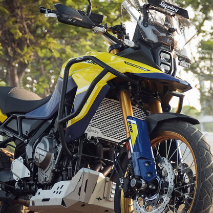 Legundary Custom Suzuki V Strom 800DE Vector Radiator Grill Silver - RAG20367