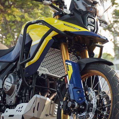 Legundary Custom Suzuki V Strom 800DE Vector Radiator Grill Silver - RAG20367