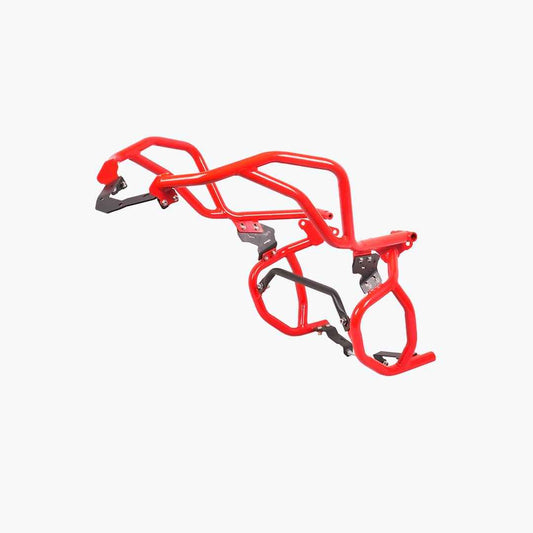 Legundary Custom TVS Apache RTX 300 Raptor Crash Guard Upper & Lower Set Red - CRA25915