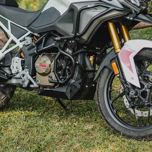 Legundary Custom TVS Apache RTX 300 Vambrace Bashplate Black MS - ENG2695