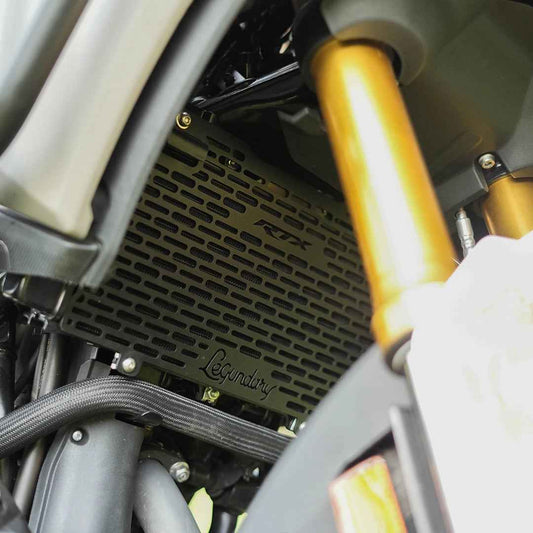 Legundary Custom TVS Apache RTX 300 Vector Radiator Grill Black - RAG25810