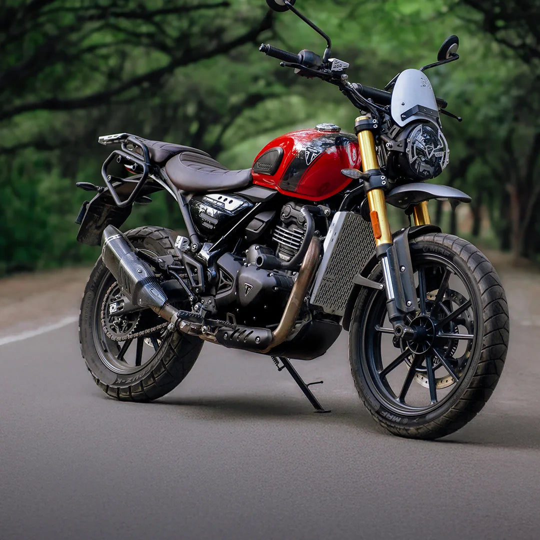 Legundary Custom Triumph Scrambler 400 X Hector Crash Guard Black - CRA24033