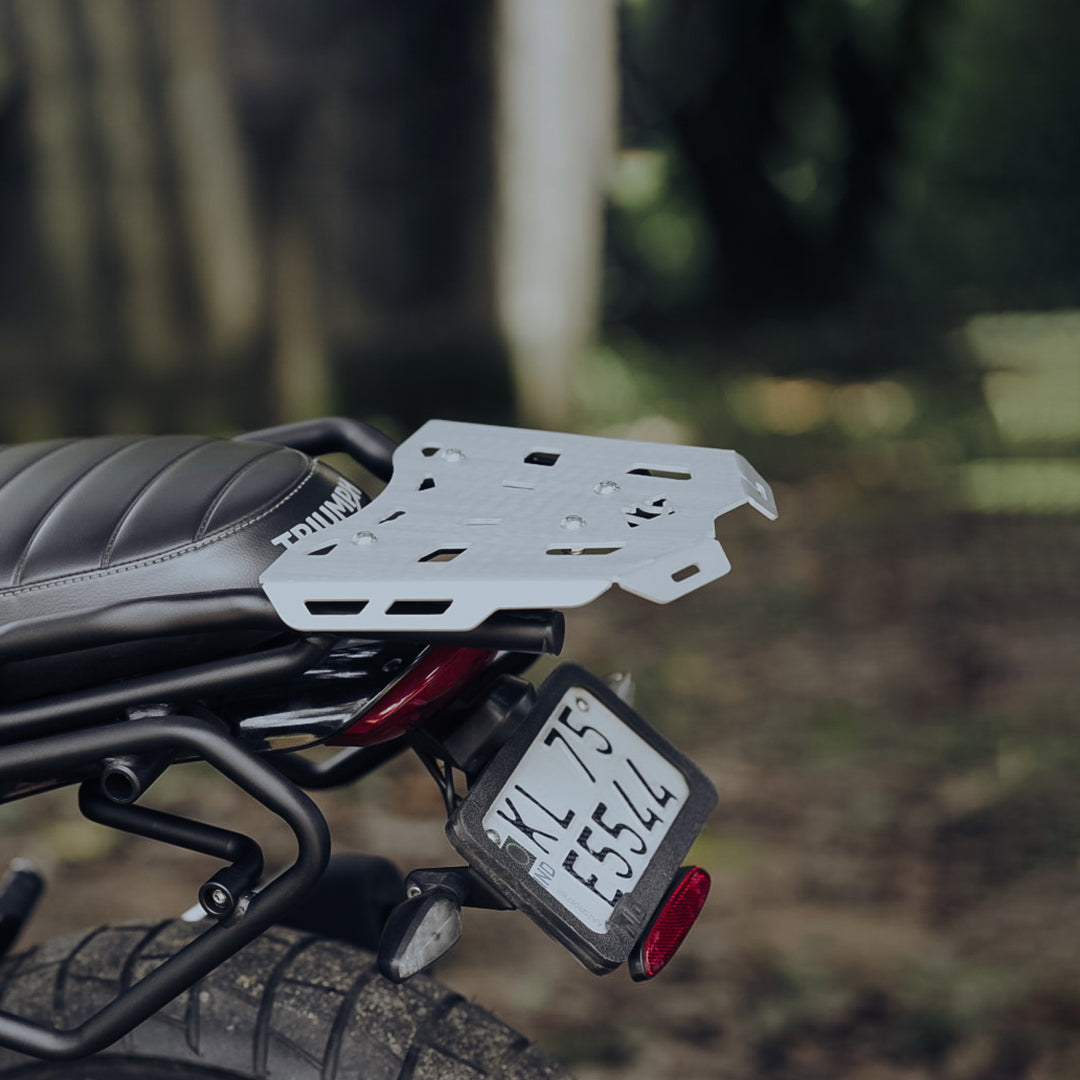 Legundary Custom Triumph Speed 400 T4 Atlas Luggage Carrier