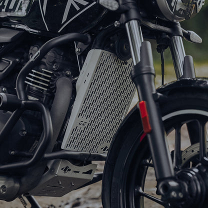 Legundary Custom Triumph Speed 400 T4 Vector Radiator Grill Silver - RAG24032