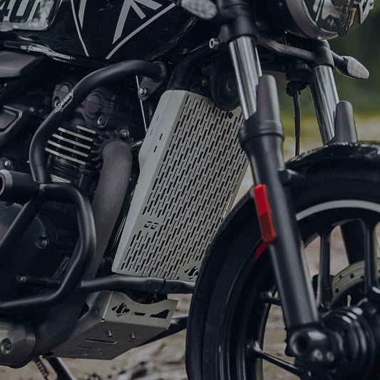 Legundary Custom Triumph Speed 400 T4 Vector Radiator Grill Silver - RAG24032