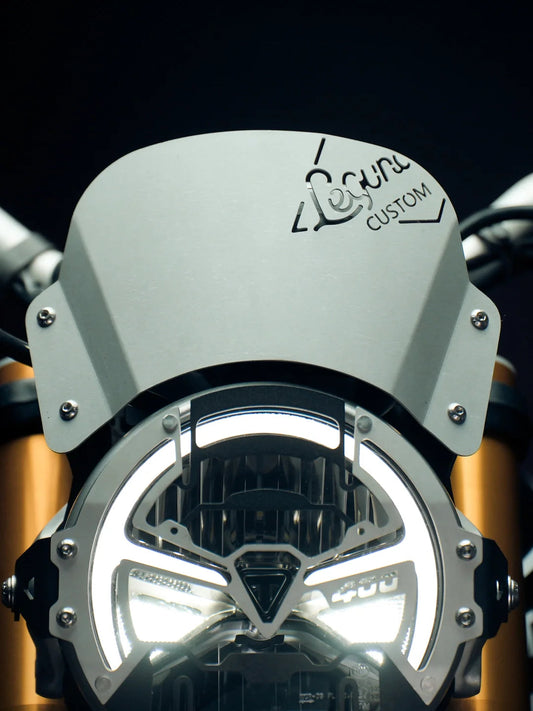 Legundary Custom Triumph Speed 400 Zephyr Aluminium Visor - VIS12873