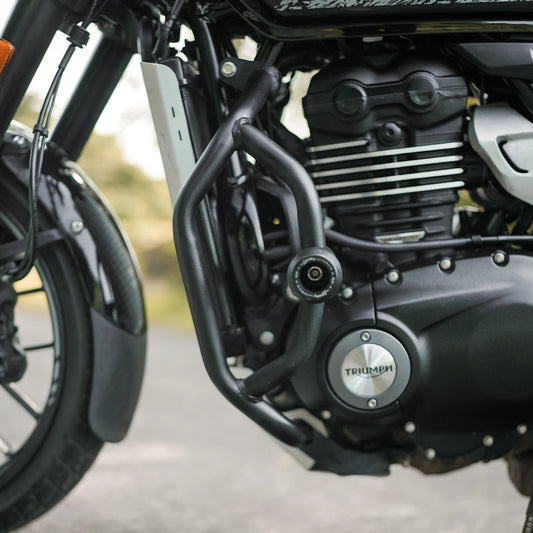 Legundary Custom Triumph Tracker 400 Midget Crash Guard Black - CRA28607