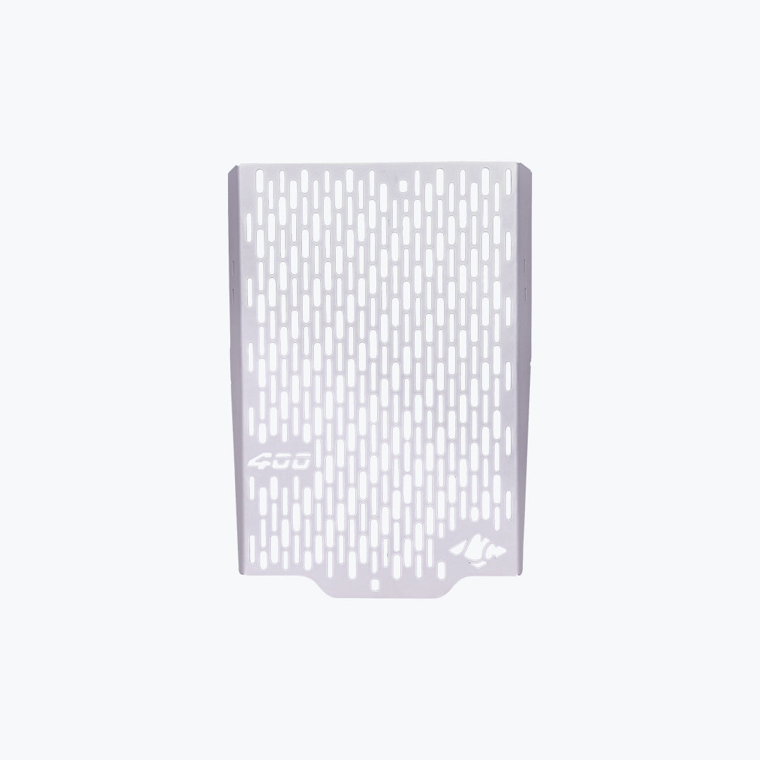 Legundary Custom Triumph Tracker 400 Vector Radiator Grill Silver - RAG24032