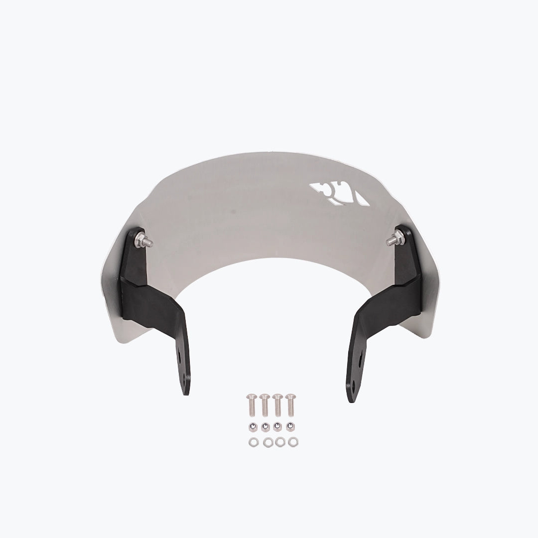 Legundary Custom Yamaha XSR 155 Zephyr Visor Black Silver - VIS26256