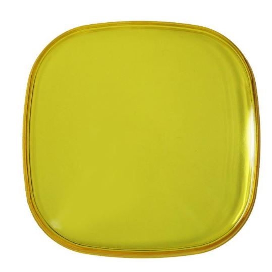 Light Covers - XL Series Square 1n (single PC) – Amber – Baja Designs – 668004