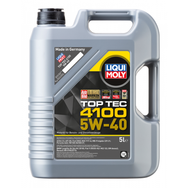 Liquimoly Top Tec 4100 5w40 5L