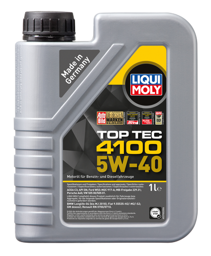 Liquimoly Top Tec 4100 5w40 5L