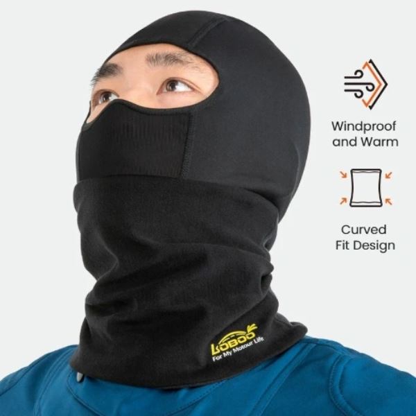 Loboo-Warm Riding Headgear Neck Split (RTT26)