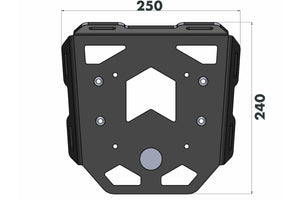 Luggage Mini Rack Honda Cb 650 RE - Hepco Becker - 6609547 01 01 - Riders Junction