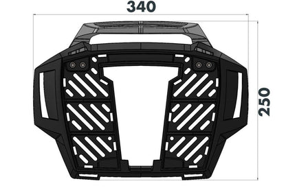 Luggage Rear Racks Harley Davidson Pan America - Hepco Becker - 6527600 01 01