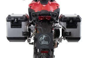 Luggage Xplorer Cutout Silver Ducati Multistrada V4 – Hepco Becker - 6517614 00 22 00-40