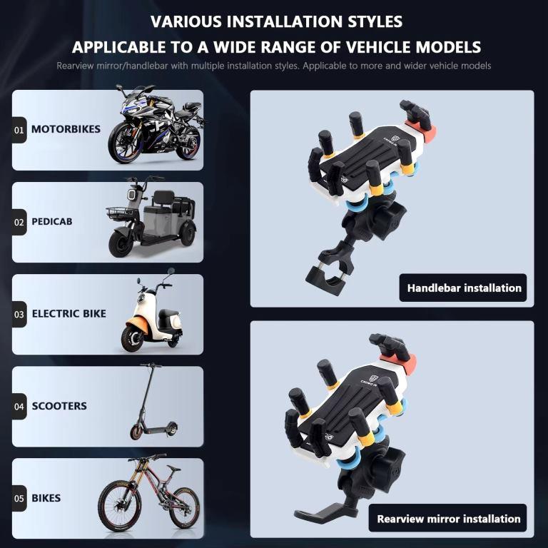 M1 Pro - Clawgrip Mobile Holder with Wireless Charging - Fahren