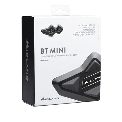 MIDLAND Bluetooth Mini Intercom (TWIN PACK)