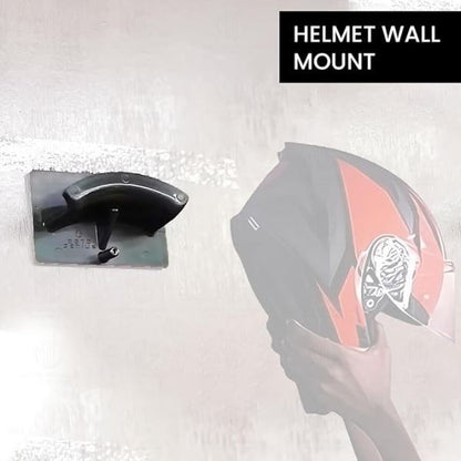 MOTO GENIUS Universal Motorcycle ABS Plastic Wall Mount Helmet Holder