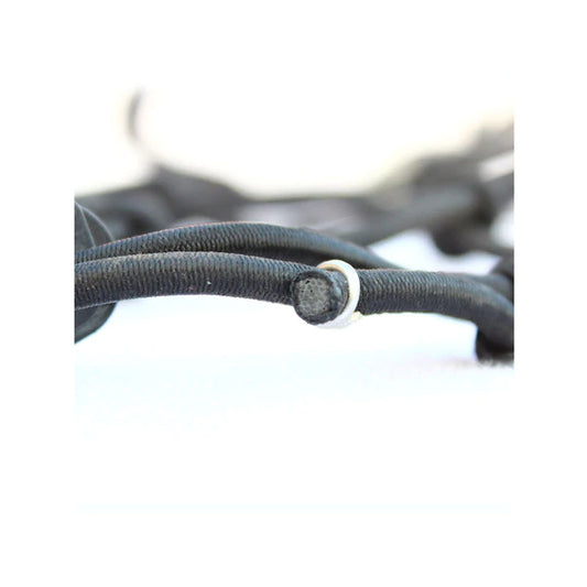 MOTOTECH Heavy Duty Flexi Hook Bungee Cargo Net - 40"x40" - Black - 4mm