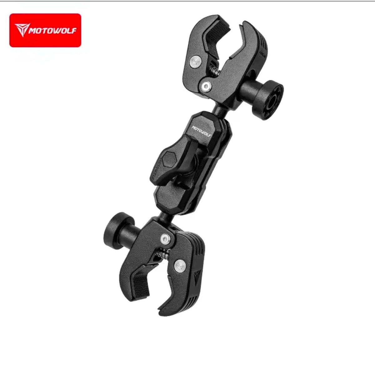 Motowolf CB2 Anti-Theft Heavy-Duty Crab Clamp Mount