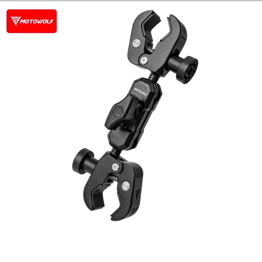 Motowolf CB2 Anti-Theft Heavy-Duty Crab Clamp Mount